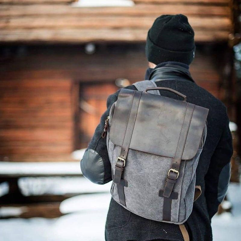 15palcové Plátěné Batohy Pro Muže Ženy