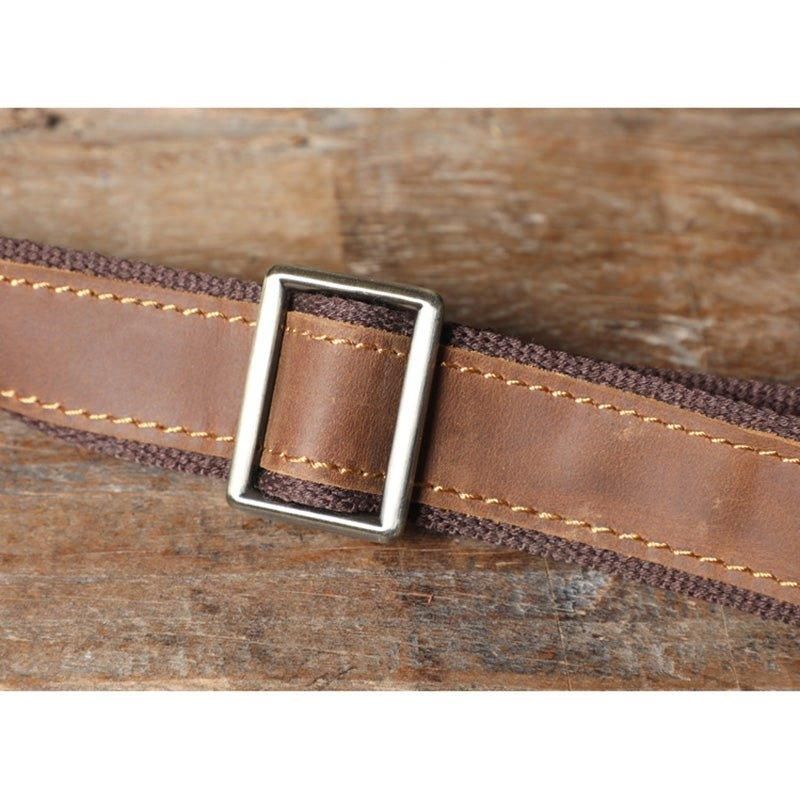 Pánská Taška Z Hovězí Kůže Simple Sling Bag