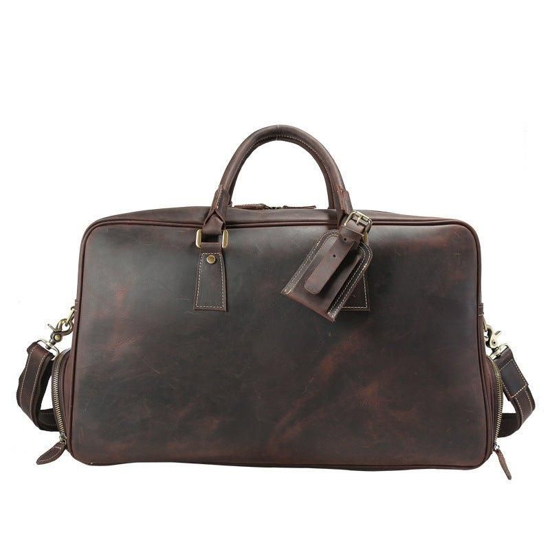 Přihrádka Na Boty Crazy Horse Leather Weekend Bag