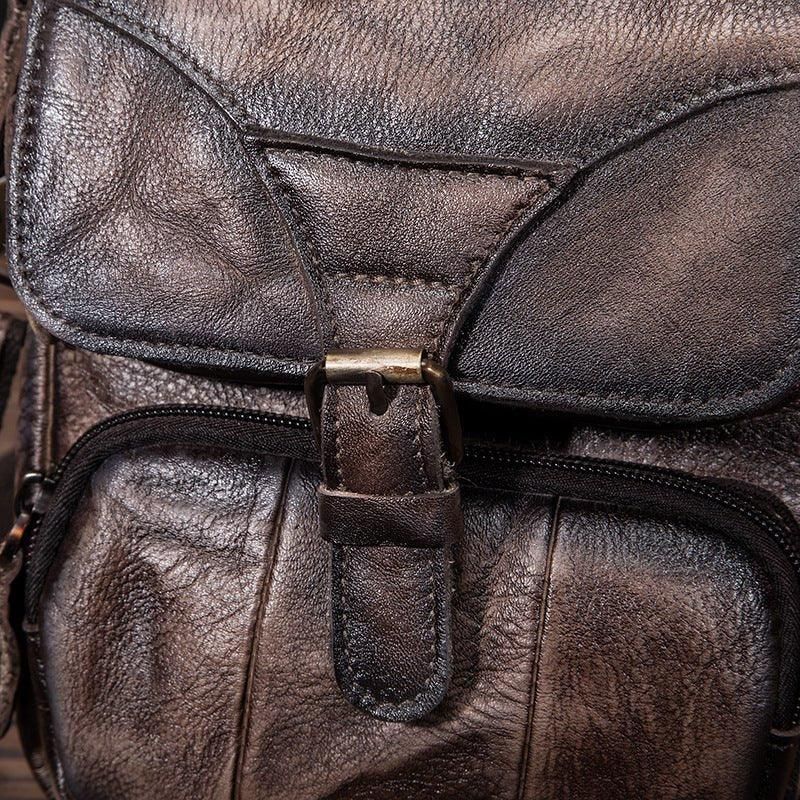 Vintage Taška Přes Rameno Messenger Na Dvě Použití Pro Muže